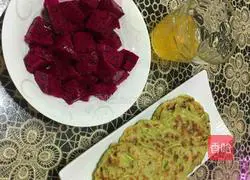 Vegetable bean dregs cake recipe 5