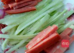 Illustration of how to make sushi 1