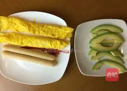 Illustration of how to make fried sushi 3