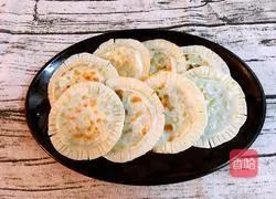 Illustration of how to make dumpling skin pies 18