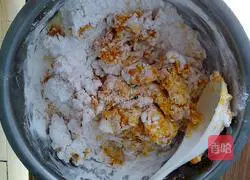 Pumpkin glutinous rice cake recipe 3