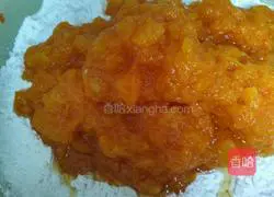 Illustration of how to make fried pumpkin cake 4