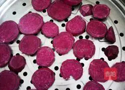 Purple potato cake recipe 1