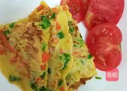 Illustration of how to make egg pancakes 4