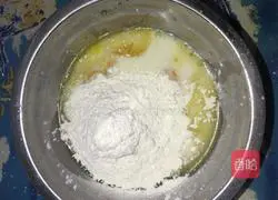 Illustration of how to make cranberry waffles 3