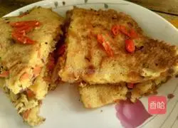 How to make carrot and egg pancakes Illustration 12