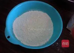 Illustration of how to make green onion cake 1