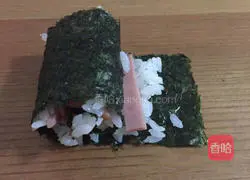 Illustration of how to make sushi 7