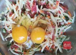 Potato and Sausage Assorted Cake Recipe Illustration 3