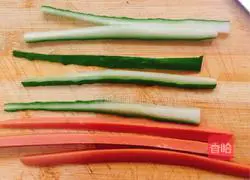 Illustration of how to make sushi 1