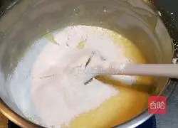 Light cheesecake (cheese slice version) 8-inch recipe illustration 7