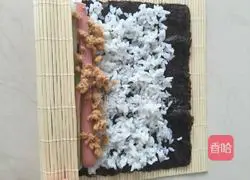 Illustration of how to make sushi 4