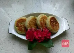 Illustration of how to make hot noodle leek cake 5