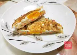 Potato shredded egg pancake recipe 8