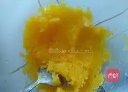 Pumpkin Illustration of how to make cakes 9