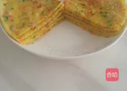 Vegetable Egg Pancake Recipe Illustration 11