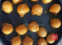 Illustration of how to make egg yolk cake 2