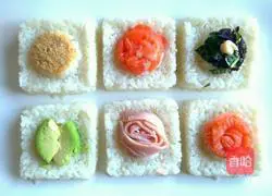 Creative sushi recipe illustration 5