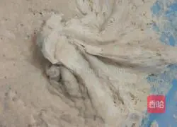 Illustration of how to make chive pancakes 1