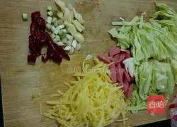 Illustration of how to make braised cakes 1