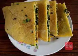 Illustration of how to make batter cake 11