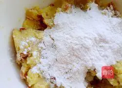 Illustration of how to make bacon potato pancakes 7