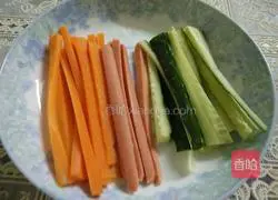 Illustration of how to make sushi 3