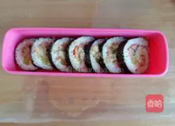 Illustration of how to make sushi 11