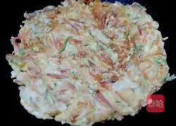 Illustration of how to make three-wire egg cake 6