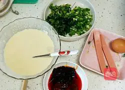 Illustration of how to make egg pancakes 2