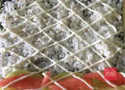 ~Watermelon Fruit Sushi~ Recipe Illustration 9