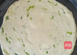 Illustration of how to make green onion hand cakes 11