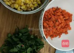 Corn carrot cake recipe 2