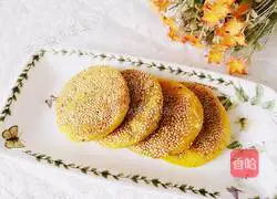 Illustration of how to make pumpkin cake with zhixiang bean paste (electric pancake version) 12