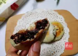 Milk-flavored red bean cake recipe 11