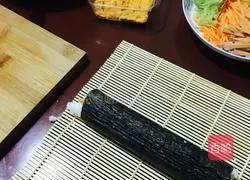 Illustration of how to make sushi 3
