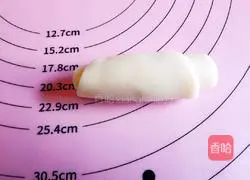 Illustration of making bean paste cake 8