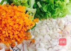 Illustration of how to make pastoral potato pancakes 6