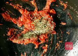 Thin-bottom ham pizza recipe 7