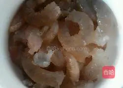 Tofu and shrimp cakes Illustration of how to make cakes 1