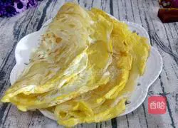 Illustration of how to make egg pancakes 9