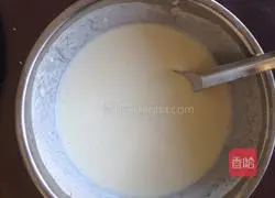 Illustration of how to make pancakes and fruits 1