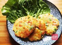 Potato and vegetable pancake recipe 7