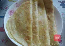 Egg Noodle Pancake Recipe Illustration 5