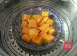 Pumpkin cake (non-fried version) Practice illustration 3