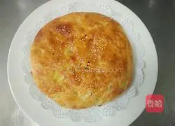 Illustration of how to make cream scallion pancake 6