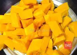 Illustration of how to make sesame pumpkin cake 2