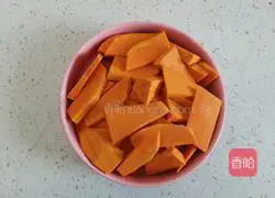 Pumpkin Banana Cheese Cake Recipe Illustration 2