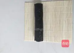 Illustration of how to make sushi 5