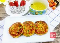 Illustration of how to make garden vegetable potato pancakes 15